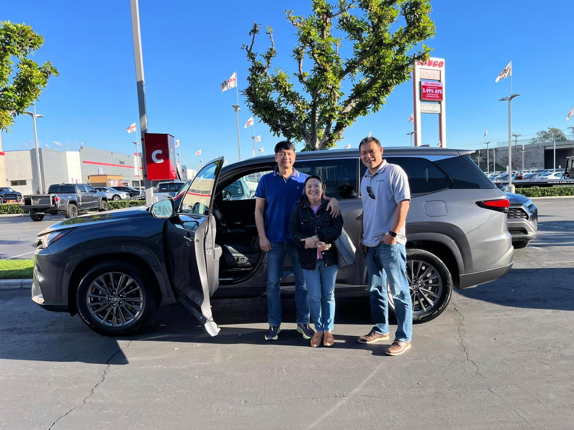 Lexus NX delivery