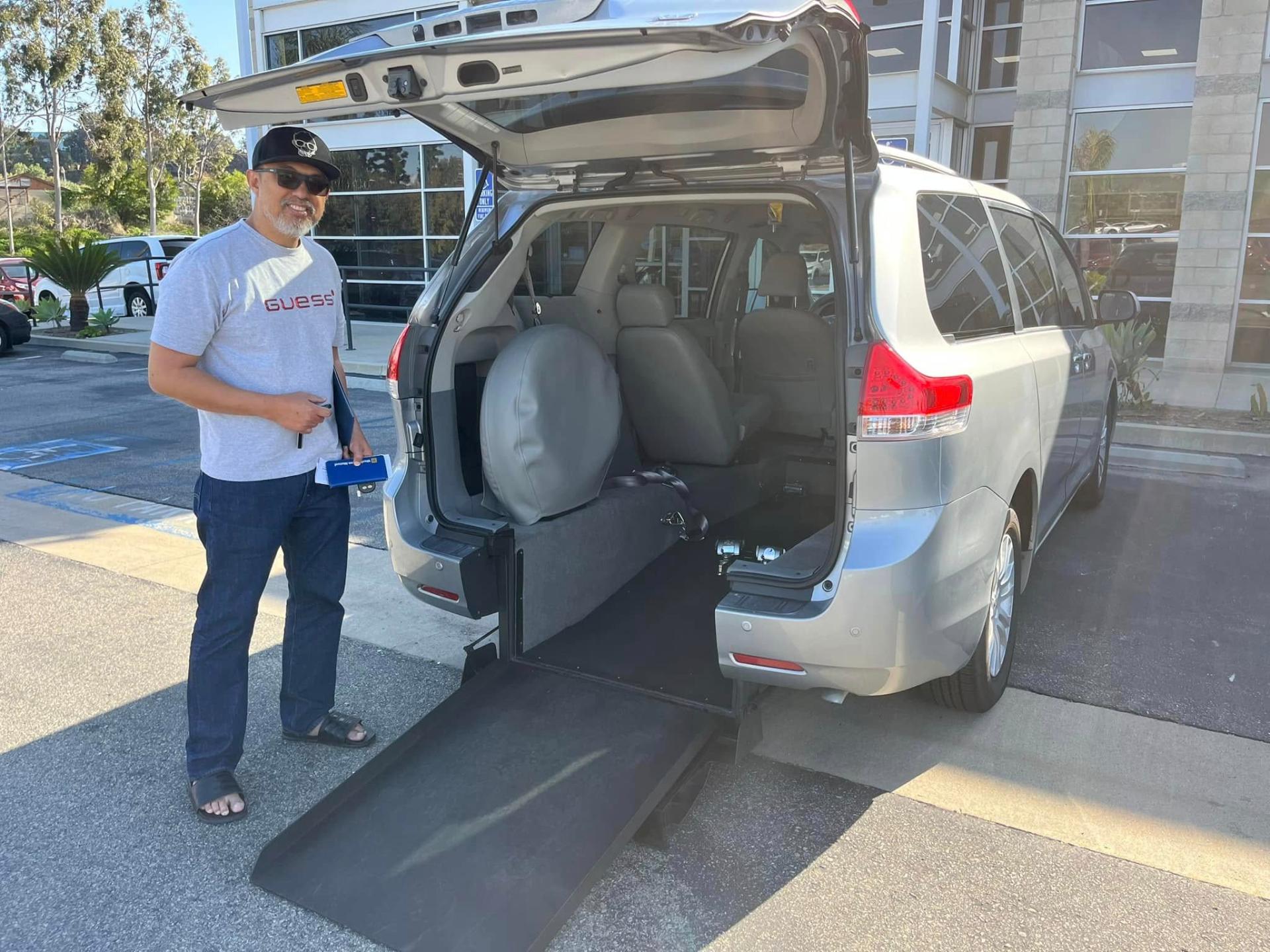 Wheelchair-accessible Sienna